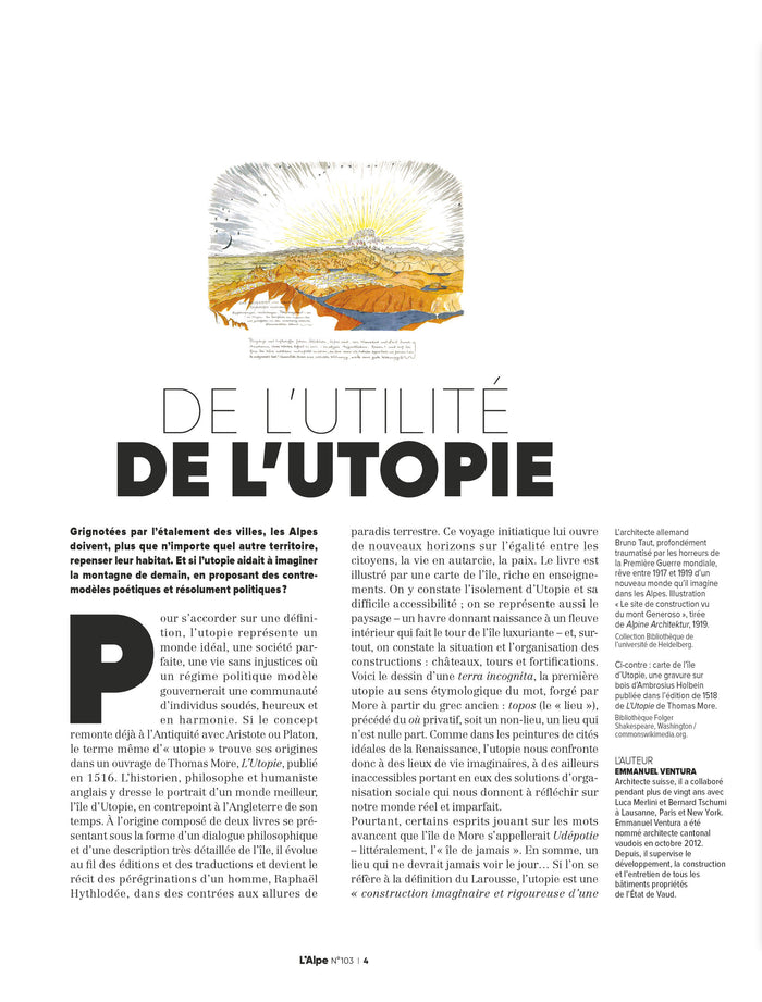 L'Alpe 103 - Architectures