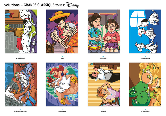 Coloriages mystères Disney - Famille