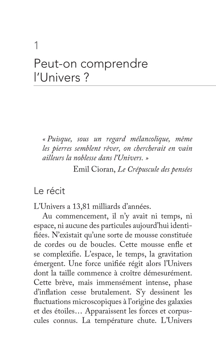 Big Bang et au-delà