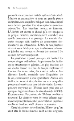 Big Bang et au-delà