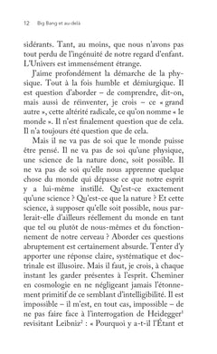 Big Bang et au-delà