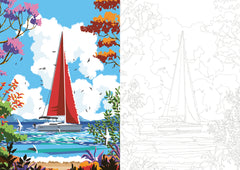 Le monde de Chroma - Livre de coloriage