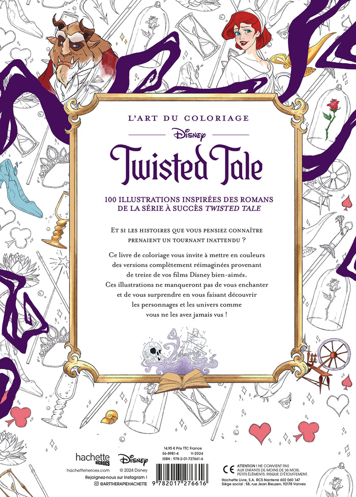 L'art du coloriage Disney - Twisted Tale