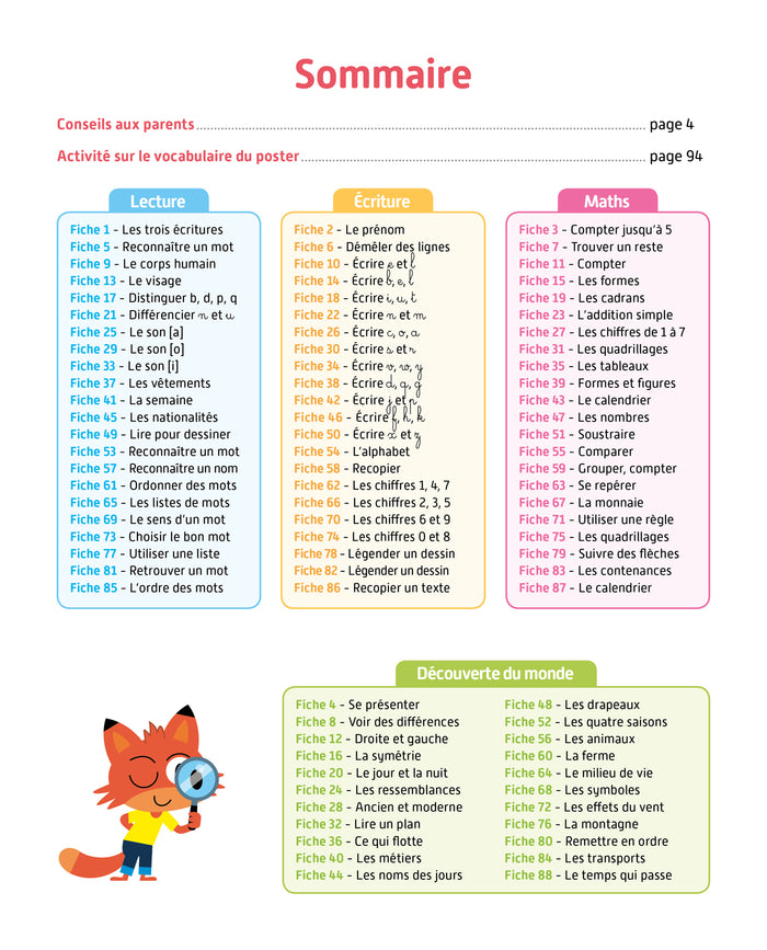 Toute ma maternelle - Grande section 5-6 ans