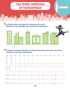 Disney - Spidey et ses amis extraordinaires - Mon cahier effaçable - Mes premiers tracés