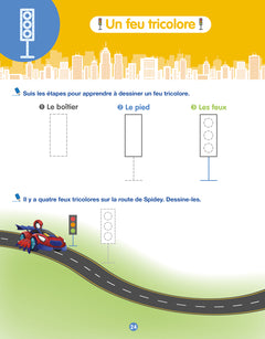 Disney - Spidey et ses amis extraordinaires - Mon cahier effaçable - Mes premiers tracés