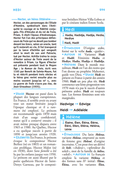 Petit dico des prénoms