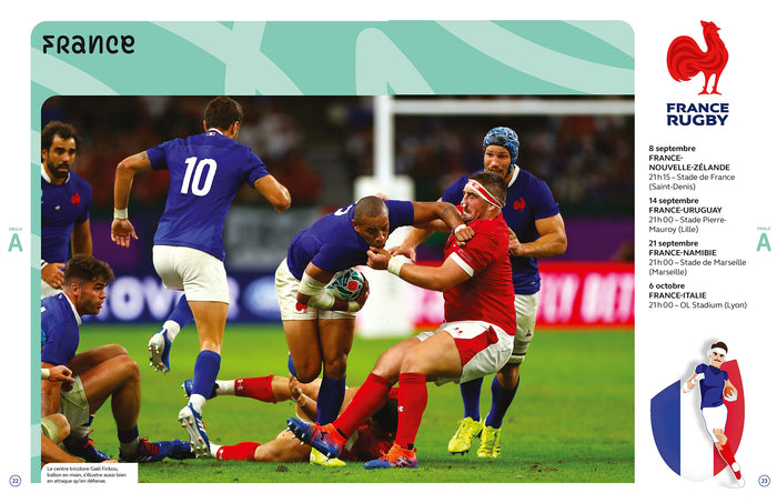 Coupe du monde de rugby 2023 - Guide officiel