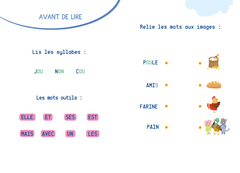 1ERES LECTURES MATERNELLE niveau 2 - Petite Poule rousse