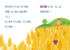 1ERES LECTURES MATERNELLE niveau 2 - Petite Poule rousse