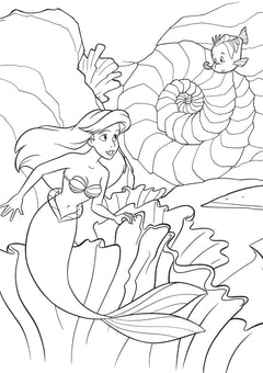 Atelier de coloriages - Sous l'océan