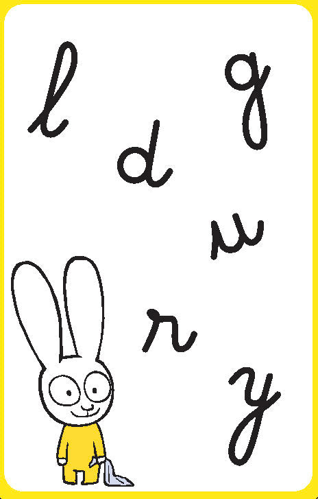 Les lettres avec Simon - Jeu d'observation