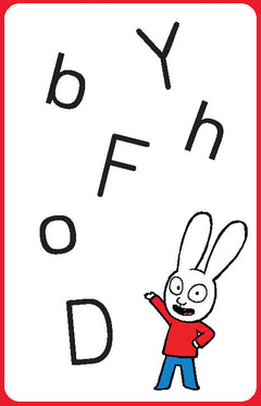 Les lettres avec Simon - Jeu d'observation