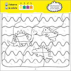 Mes coloriages magiques Simon - Spécial Lettres - Moyenne Section