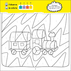 Mes coloriages magiques Simon - Spécial Lettres - Moyenne Section