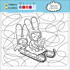 Mes coloriages magiques Simon - Spécial Lettres - Moyenne Section