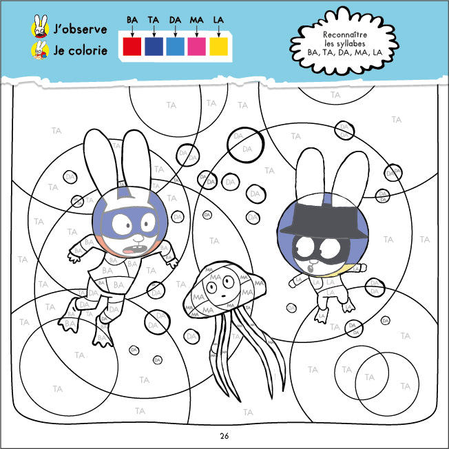 Mes coloriages magiques Simon - Spécial Lettres - Moyenne Section