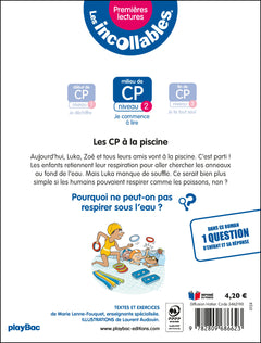 Les incollables - Premières lectures - Tome 21 - Les CP à la piscine - niv.2