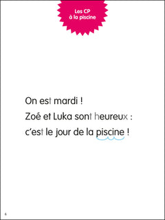 Les incollables - Premières lectures - Tome 21 - Les CP à la piscine - niv.2