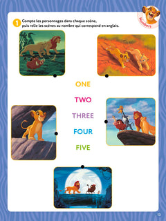 Disney - J'apprends l'anglais avec Disney - Grande Section-CP