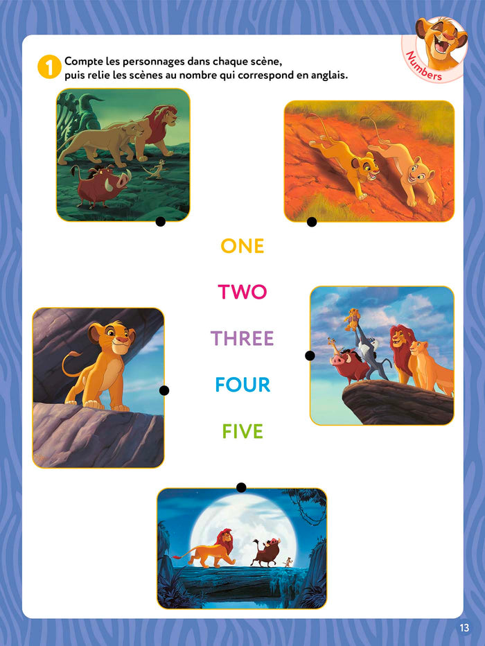 Disney - J'apprends l'anglais avec Disney - Grande Section-CP