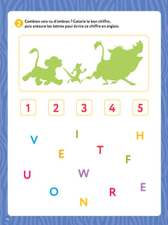 Disney - J'apprends l'anglais avec Disney - Grande Section-CP