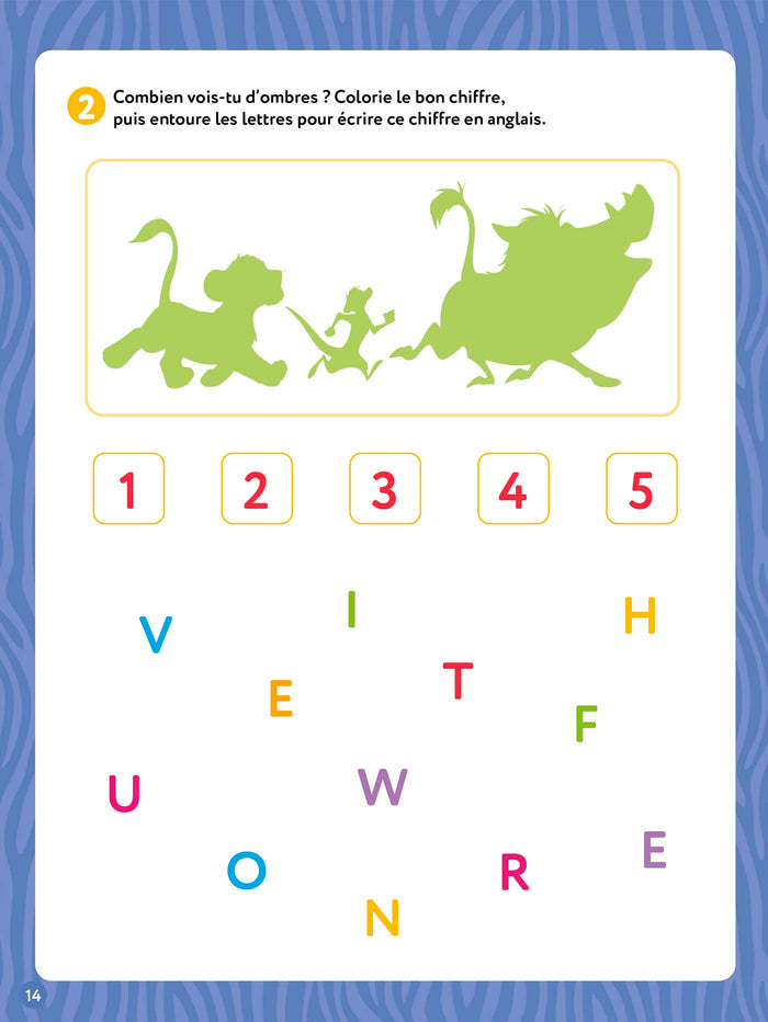 Disney - J'apprends l'anglais avec Disney - Grande Section-CP