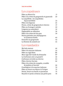 Les pâtes, c'est la vie !