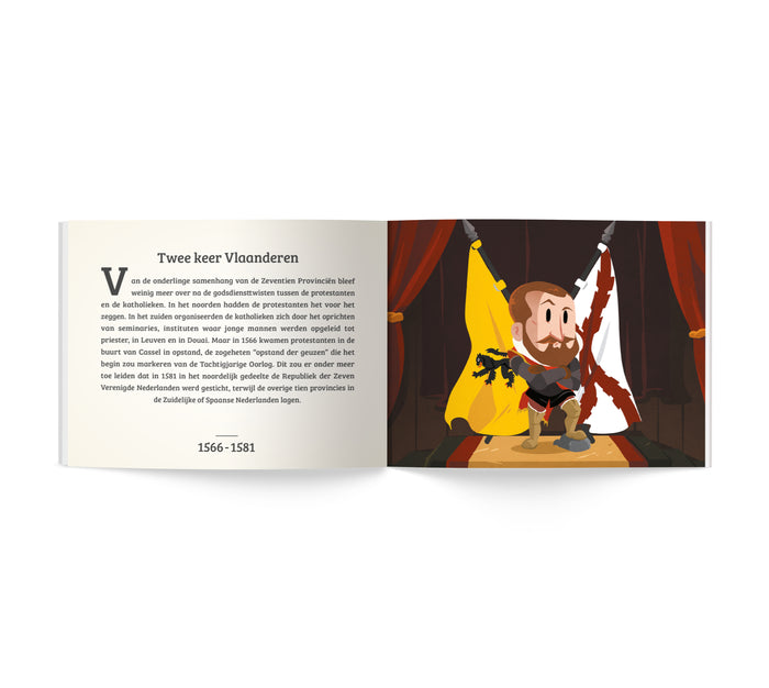 De geschiedenis van Vlaanderen