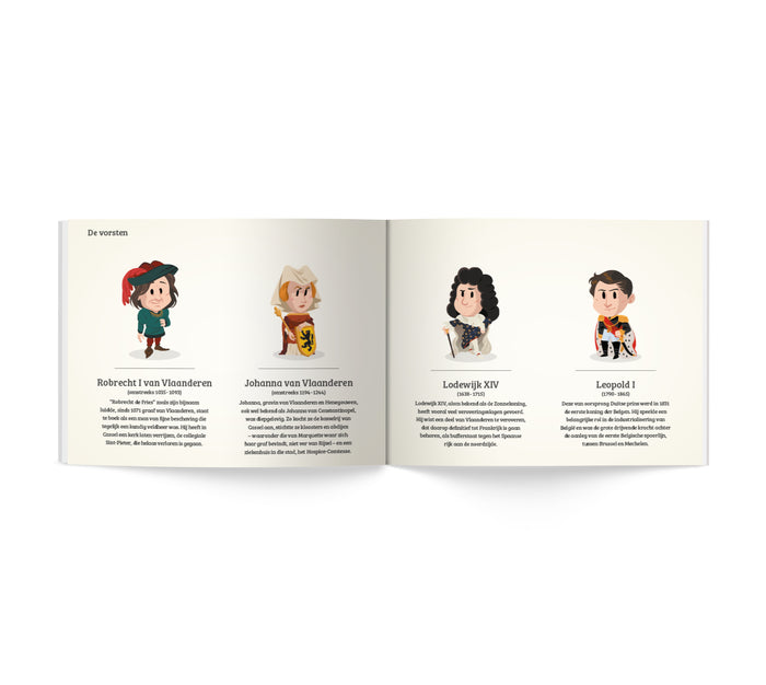 De geschiedenis van Vlaanderen