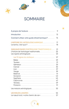 Astro Karma - Guide d'éveil pour connaître ses vies antérieures et son chemin de vie grâce à l'astro