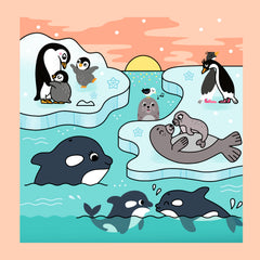 Pinceau magique - Animaux câlins