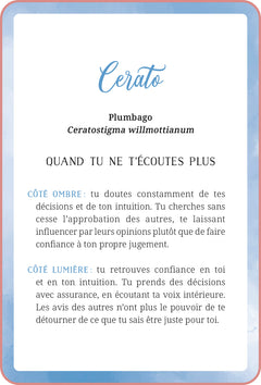 Mon oracle des fleurs de Bach