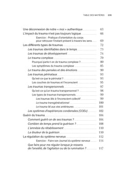 Au-delà de tes traumas