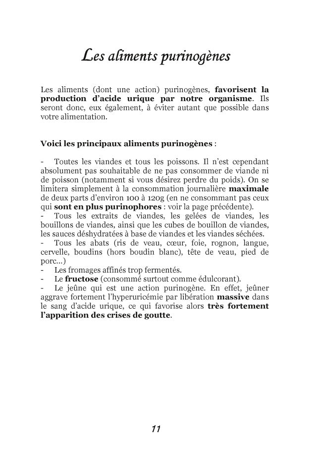 Recettes et menus pour la goutte