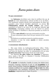 Recettes et menus pour la goutte