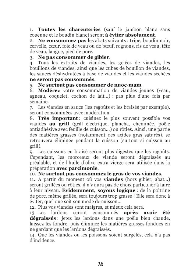 Recettes et menus pour la goutte