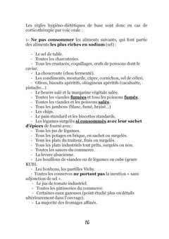 Quelle alimentation avec la cortisone ?