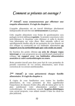 Quelle alimentation avec la cortisone ?