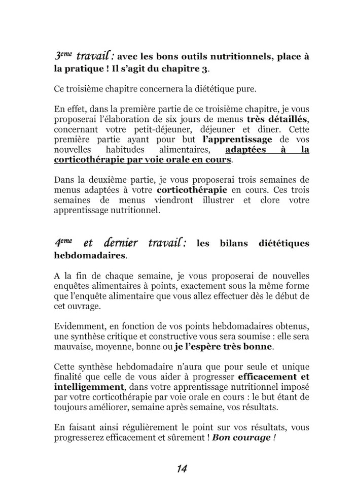 Quelle alimentation avec la cortisone ?