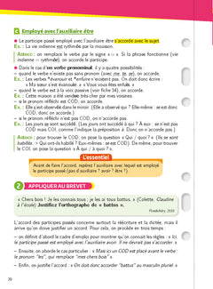 Mon Année Brevet Les fiches Français 3e