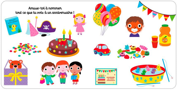 Mon imagier animé joyeux anniversaire