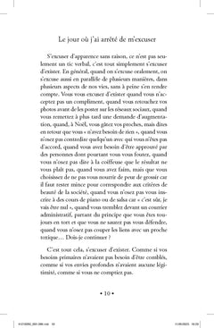 Le jour où j'ai arrêté de m'excuser