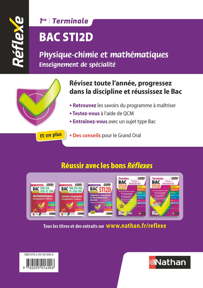 Guide - Physique-chimie et mathématiques - 1re/Tle STI2D