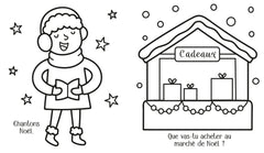 Vive Noël ! - Mon grand livre de coloriage - Dès 3 ans