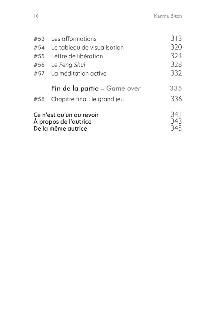Karma Bitch - Plus de 50 clés pour retrouver votre pouvoir personnel