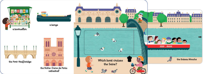 Paris a slide and play book