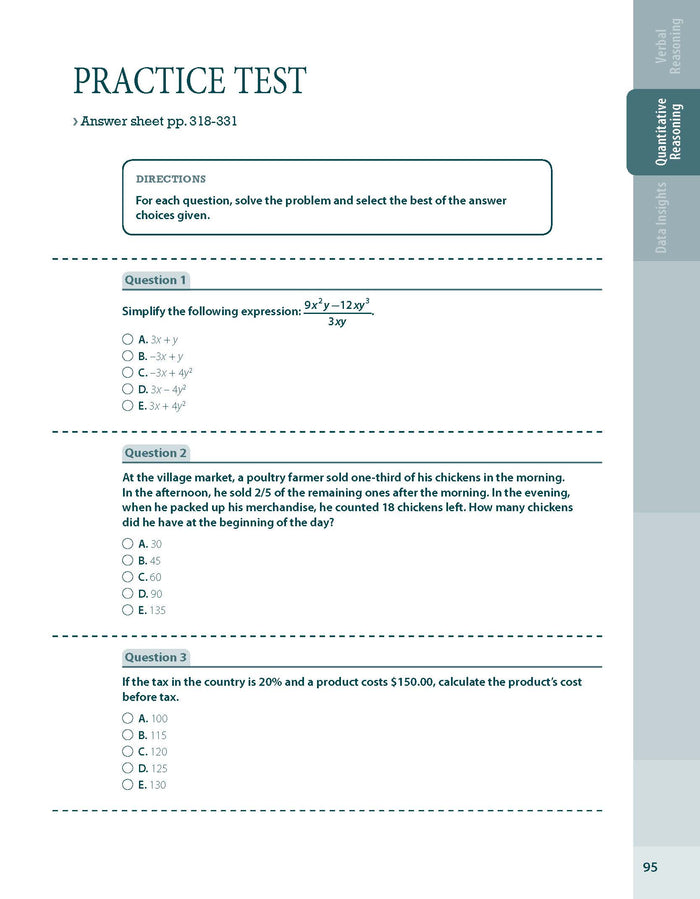 L'intégrale GMAT - Graduate Management Admission Test - Focus edition 2024