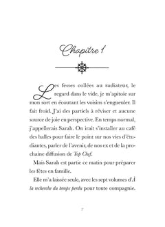 Bûche glacée & coeurs fondants