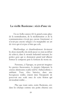 La vie de chienne de la vieille Bastienne